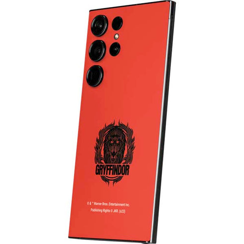 Wizarding Worlds Harry Potter Gryffindor Illustration Galaxy S25 Ultra Skin
