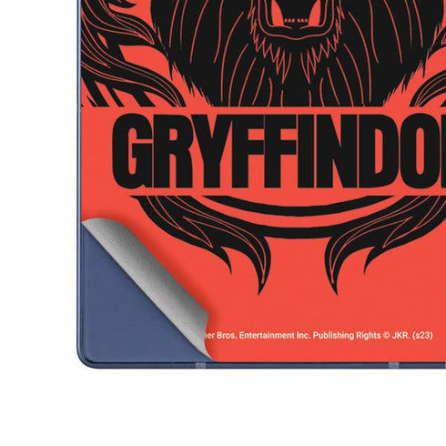 Wizarding Worlds Harry Potter Gryffindor Illustration Galaxy Z Fold6 Skin
