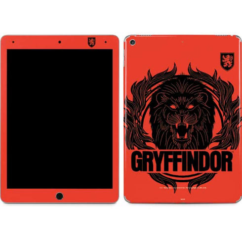 Wizarding Worlds Harry Potter Gryffindor Illustration iPad Skins