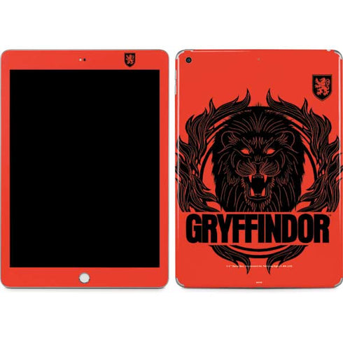 Wizarding Worlds Harry Potter Gryffindor Illustration Apple iPad Skin