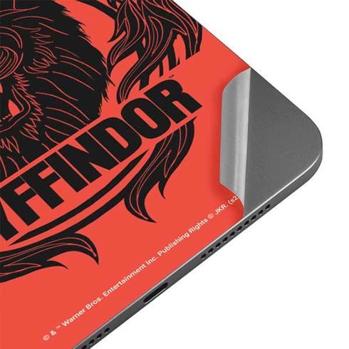 Wizarding Worlds Harry Potter Gryffindor Illustration Apple iPad Mini Skin