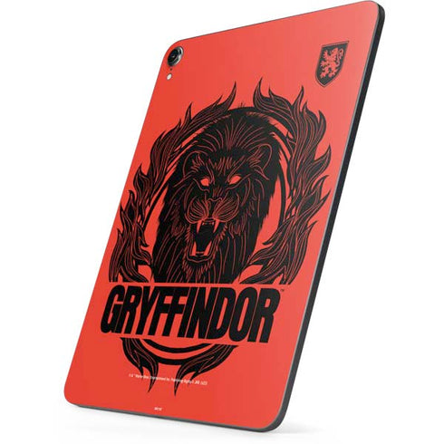 Wizarding Worlds Harry Potter Gryffindor Illustration Apple iPad Pro Skin