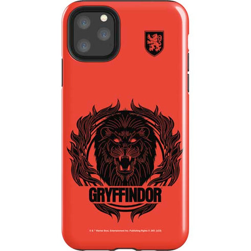Wizarding Worlds Harry Potter Gryffindor Illustration iPhone Cases