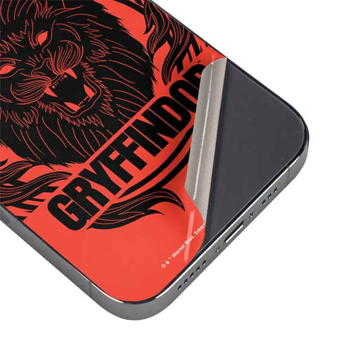 Wizarding Worlds Harry Potter Gryffindor Illustration iPhone 15 Pro Max Skin