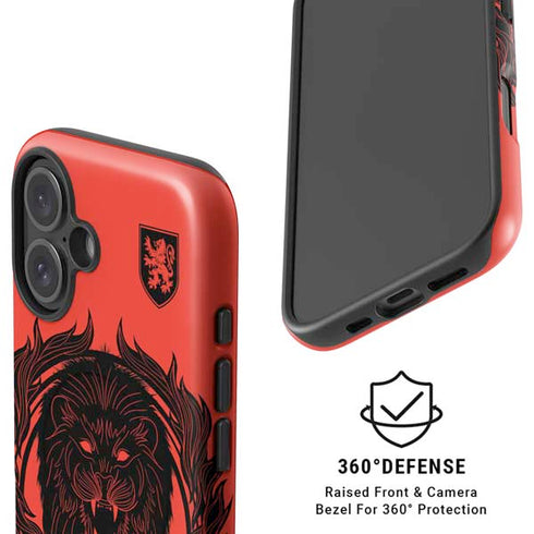 Wizarding Worlds Harry Potter Gryffindor Illustration iPhone 16 Magsafe Impact Case