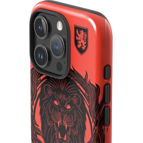 Wizarding Worlds Harry Potter Gryffindor Illustration iPhone 16 Pro Impact Case