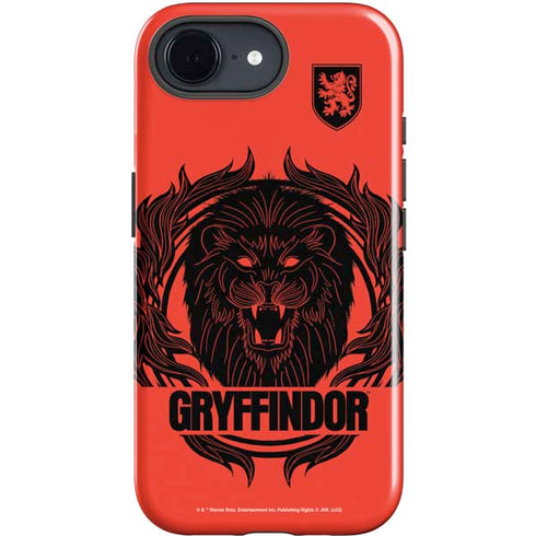 Wizarding Worlds Harry Potter Gryffindor Illustration iPhone 16e Impact Case