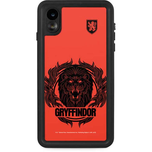 Wizarding Worlds Harry Potter Gryffindor Illustration iPhone Cases
