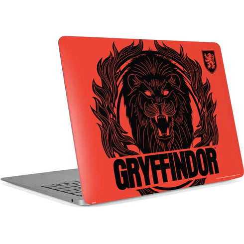 Wizarding Worlds Harry Potter Gryffindor Illustration Apple MacBook Air Skin
