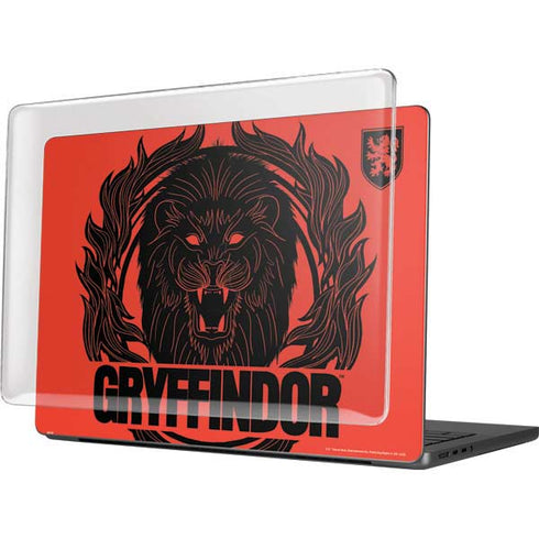 Wizarding Worlds Harry Potter Gryffindor Illustration MacBook Pro 14in (2021-24) Case plus Skin