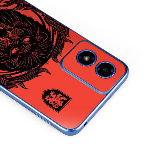 Wizarding Worlds Harry Potter Gryffindor Illustration Moto G Play 4G (2024) Skin