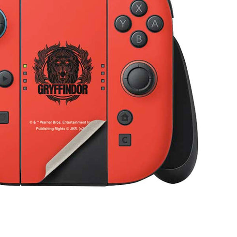 Wizarding Worlds Harry Potter Gryffindor Illustration Nintendo Switch 2 (2025) Joy-Con Controller Skin