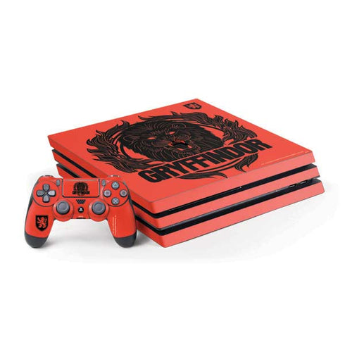 Wizarding Worlds Harry Potter Gryffindor Illustration PlayStation PS4 Skins