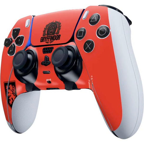 Wizarding Worlds Harry Potter Gryffindor Illustration PS5 DualSense Edge Pro Controller Skin