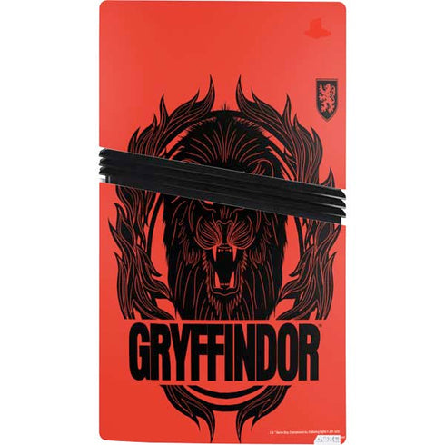 Wizarding Worlds Harry Potter Gryffindor Illustration PS5 Pro Console Skin