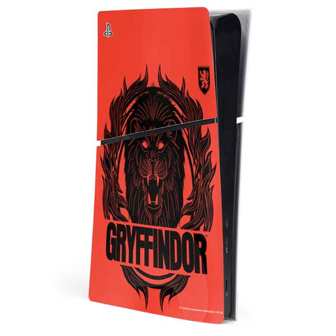 Wizarding Worlds Harry Potter Gryffindor Illustration PlayStation PS5 Skins