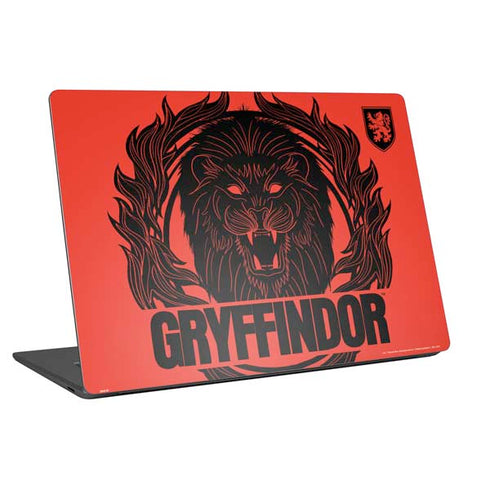 Wizarding Worlds Harry Potter Gryffindor Illustration Laptop Skins