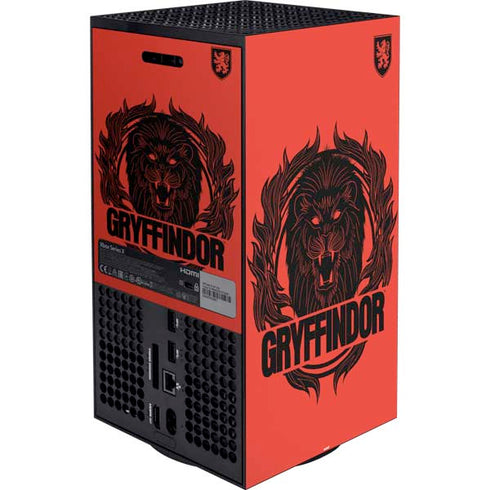 Wizarding Worlds Harry Potter Gryffindor Illustration Xbox Series X Bundle Skin
