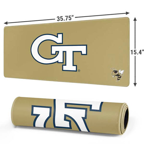 Georgia Institute of Technology GT with Mascot Gaming Mouse Pad
