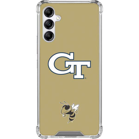 Georgia Institute of Technology GT with Mascot Gabb Phone 4 Clear Case