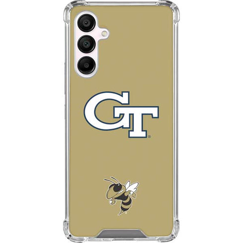 Georgia Institute of Technology GT with Mascot Galaxy A16 5G Clear Case