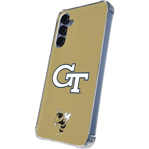 Georgia Institute of Technology GT with Mascot Galaxy A55 5G Clear Case