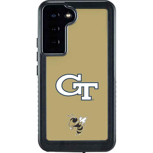 Georgia Institute of Technology GT with Mascot Galaxy S24 Plus Waterproof Case