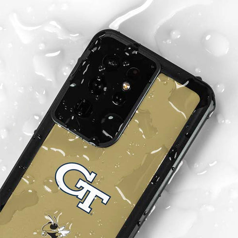 Georgia Institute of Technology GT with Mascot Galaxy S24 Ultra Waterproof Case