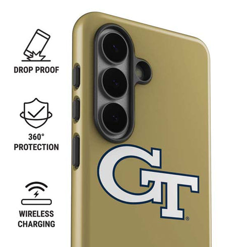 Georgia Institute of Technology GT with Mascot Galaxy S26 Impact Case
