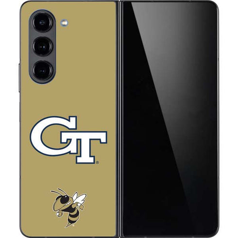 Georgia Institute of Technology GT with Mascot Galaxy Z Fold5 5G Skin