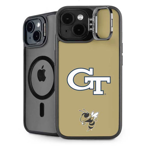 Georgia Institute of Technology GT with Mascot iPhone 14 Kickstand Case