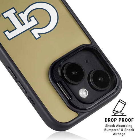 Georgia Institute of Technology GT with Mascot iPhone 14 Plus Kickstand Case