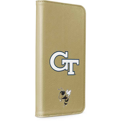 Georgia Institute of Technology GT with Mascot iPhone 15 Pro Folio Case
