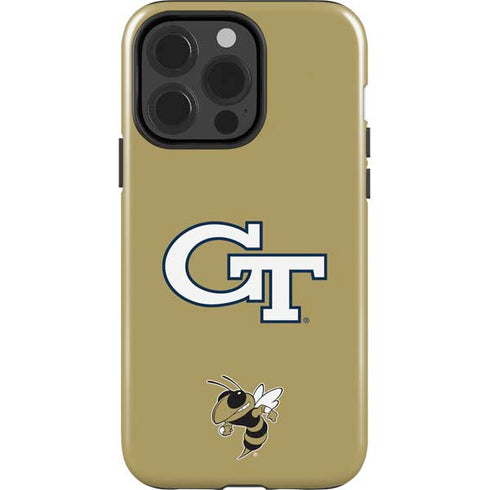 Georgia Institute of Technology GT with Mascot iPhone 15 Pro Impact Case