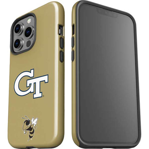 Georgia Institute of Technology GT with Mascot iPhone 15 Pro Impact Case