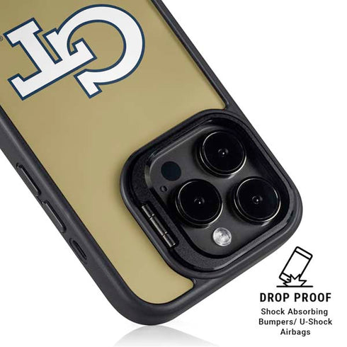 Georgia Institute of Technology GT with Mascot iPhone 15 Pro Max Kickstand Case