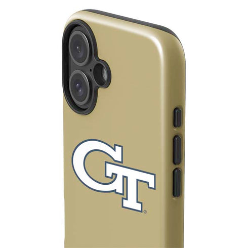 Georgia Institute of Technology GT with Mascot iPhone 16 Impact Case
