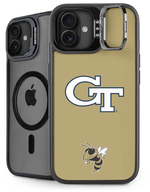Georgia Institute of Technology GT with Mascot iPhone 16 Kickstand Case