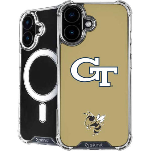 Georgia Institute of Technology GT with Mascot iPhone 16 Plus MagSafe Case