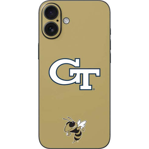 Georgia Institute of Technology GT with Mascot iPhone 16 Plus Skin