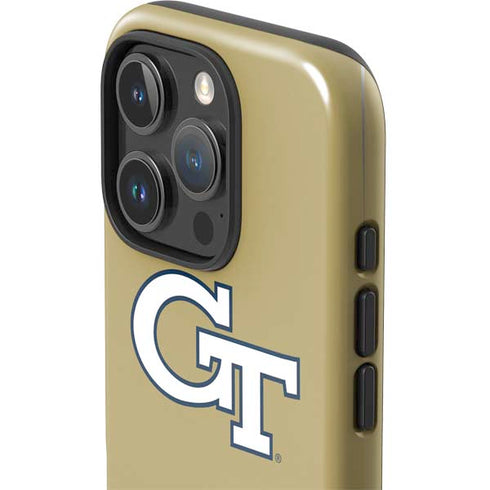 Georgia Institute of Technology GT with Mascot iPhone 16 Pro Impact Case