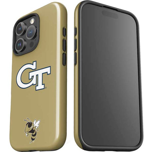 Georgia Institute of Technology GT with Mascot iPhone 16 Pro Impact Case