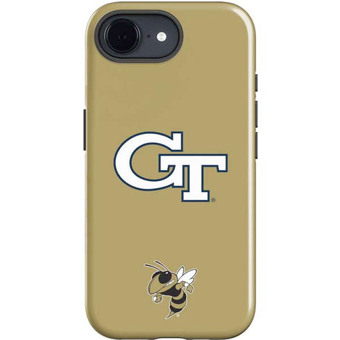 Georgia Institute of Technology GT with Mascot iPhone 16e Impact Case