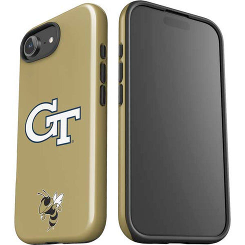 Georgia Institute of Technology GT with Mascot iPhone 16e Impact Case