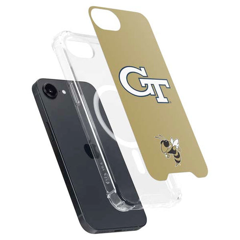 Georgia Institute of Technology GT with Mascot iPhone 16e MagSafe Case