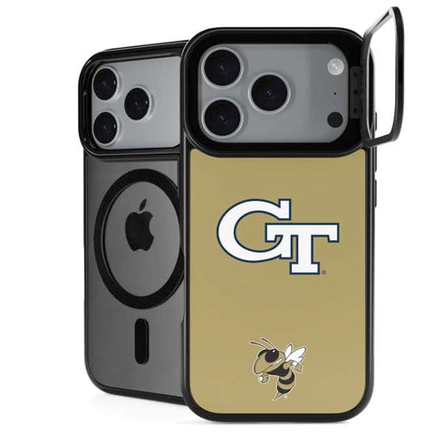 Georgia Institute of Technology GT with Mascot iPhone 18 Pro Kickstand Case