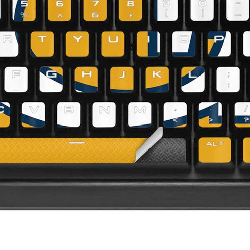 Georgia Institute of Technology GT with Mascot K95 RGB PLATINUM Mechanical Gaming Keyboard Skin