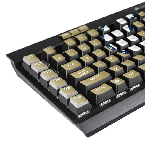 Georgia Institute of Technology GT with Mascot K95 RGB PLATINUM Mechanical Gaming Keyboard Skin