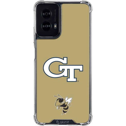 Georgia Institute of Technology GT with Mascot Moto G Power 5G (2024) Clear Case