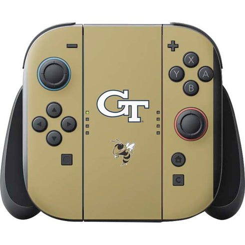 Georgia Institute of Technology GT with Mascot Nintendo Switch 2 (2025) with Joy-Con Skin